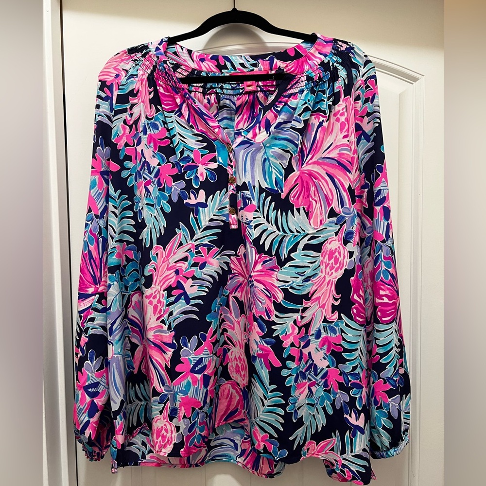 Lilly Pulitzer Elsa top xl
